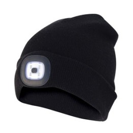 CAPPELLO LIGHTHOUSE C/LUCE LED RICARIC. NERO