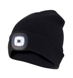 CAPPELLO LIGHTHOUSE C/LUCE LED RICARIC. NERO