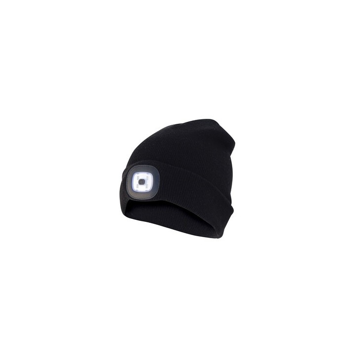 CAPPELLO LIGHTHOUSE C/LUCE LED RICARIC. NERO