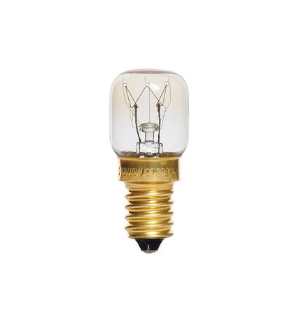 LAMPADINA ALOGENA FORNO 15W E14 60LM 2100K