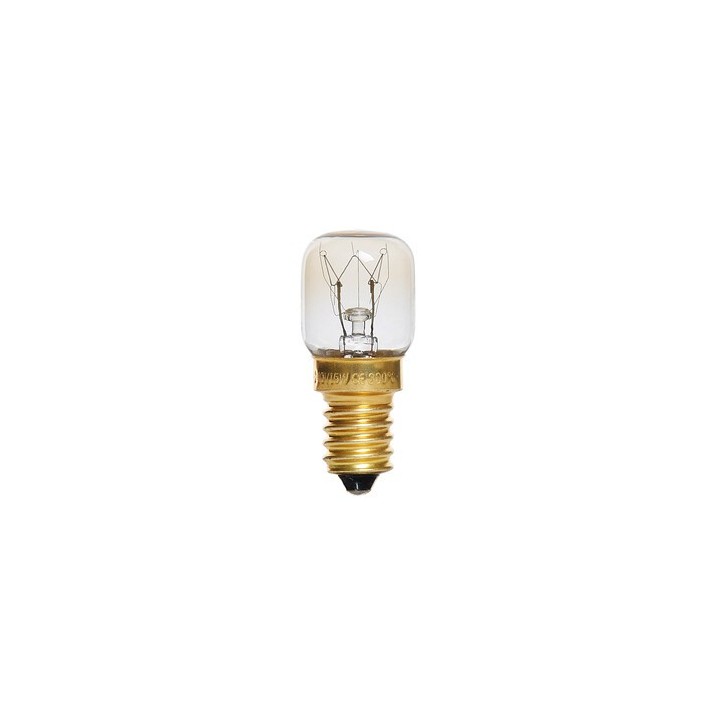 LAMPADINA ALOGENA FORNO 15W E14 60LM 2100K