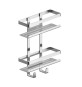 CESTELLO DOPPIO MYLINE SHOWER Nero opaco