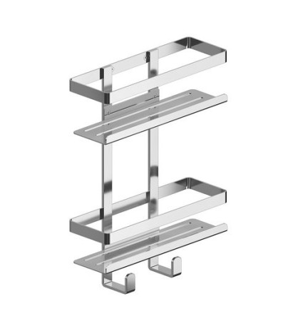 CESTELLO DOPPIO MYLINE SHOWER Cromo