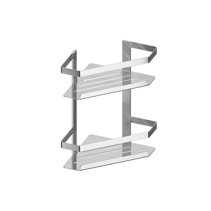ANGOLARE DOPPIO MYLINE SHOWER Nero opaco