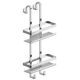 CONTENITORE DA APPENDERE MYLINE SHOWER Nero opaco