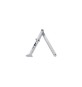 GEZE BRACCIO V P/TS2000-4000 C/FERMO INS-DIS ARGENTO