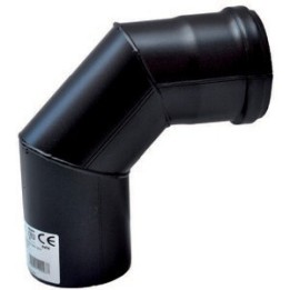 C CURVA A 90 P/STUFA A PELLET D 8 CM