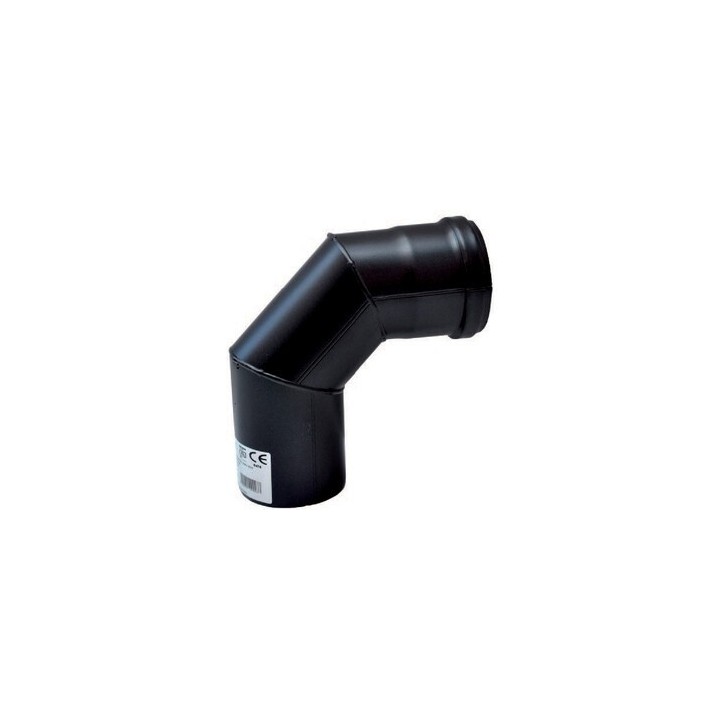 C CURVA A 90 P/STUFA A PELLET D 8 CM
