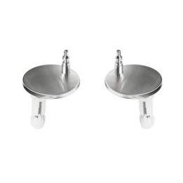 CERNIERE CROMATE AD ESPANSIONE PER SEDILE WC KLENIA E MAGNOLIA -