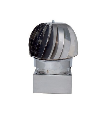 C FUMAIOLO GIREVOLE INOX QUADRO 22X22CM
