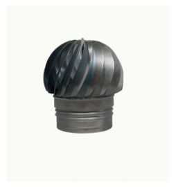 C FUMAIOLO GIREVOLE ZINCATO TONDO D 13 CM