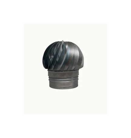C FUMAIOLO GIREVOLE ZINCATO TONDO D 15 CM