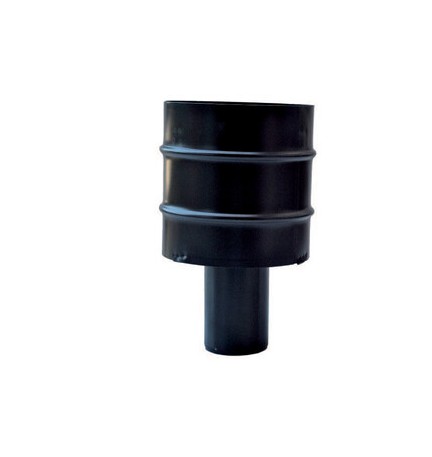 C FUMAIOLO A BOTTE INOX VERNICIATO D 8 CM