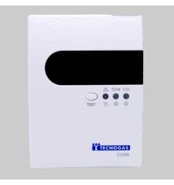 RILEVATORE A PARETE CD99 PER MONOSSIDO DI CARBONIO CO+METANO