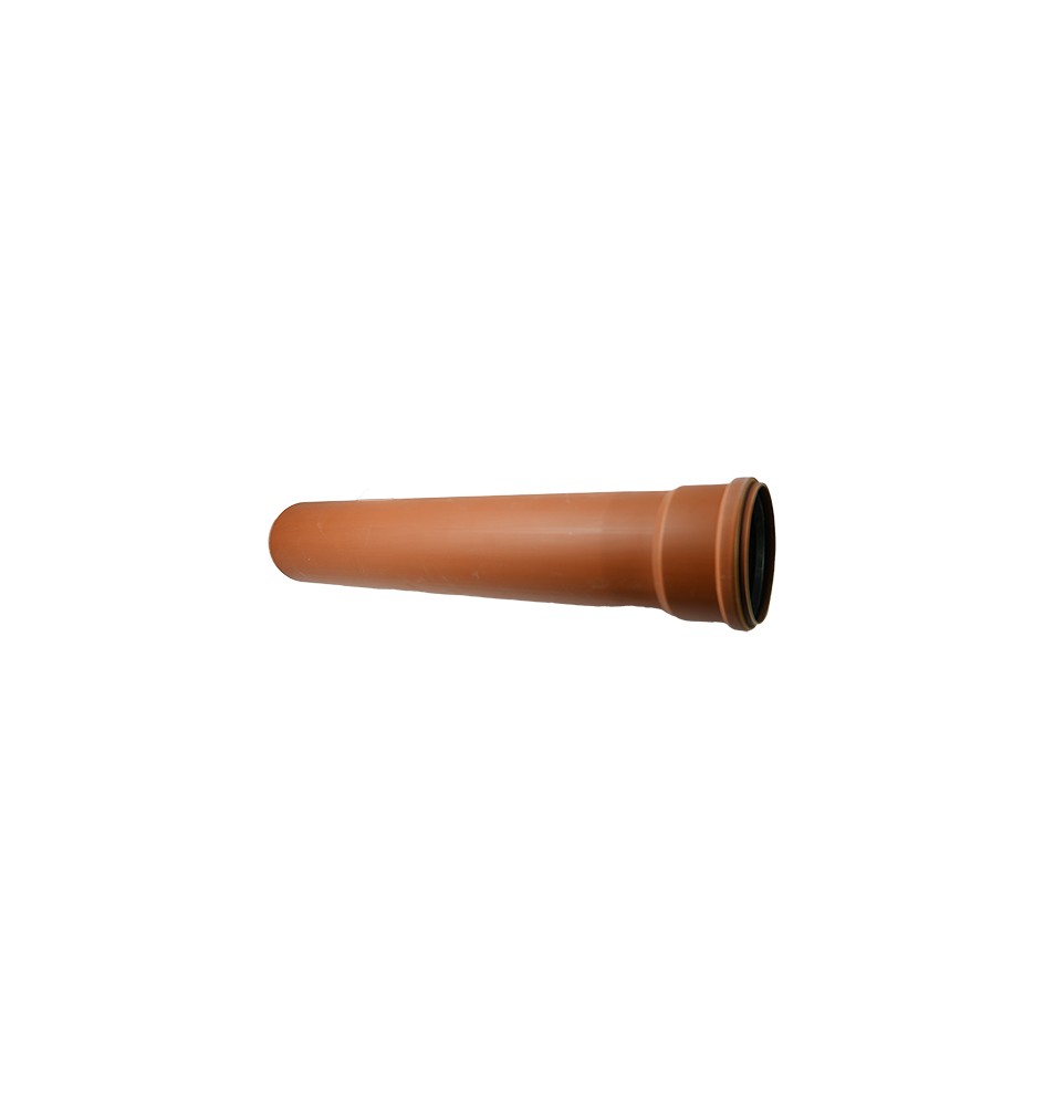 TUBO 1 BICCHIERE RAL 8023 Diam. 140 lungh. 3000