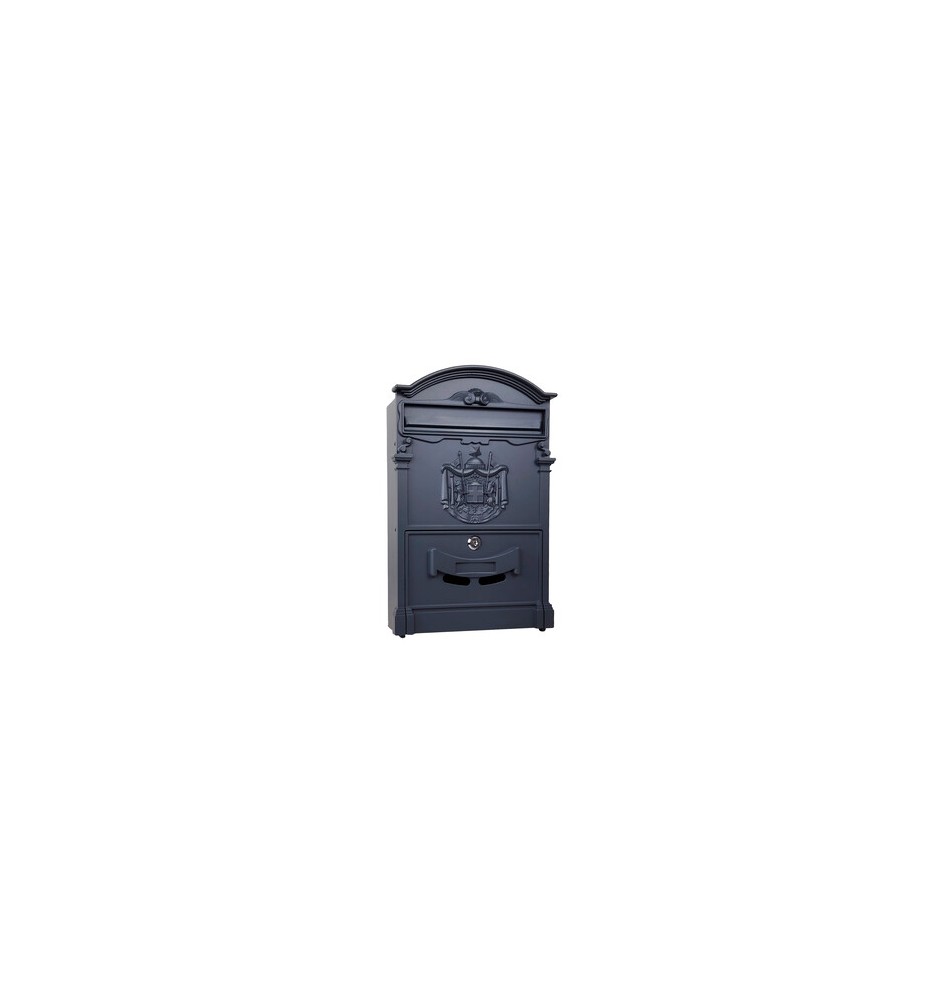 C CASSETTA POSTALE REGIA ANTRACITE 7016 25.5X9X41CM