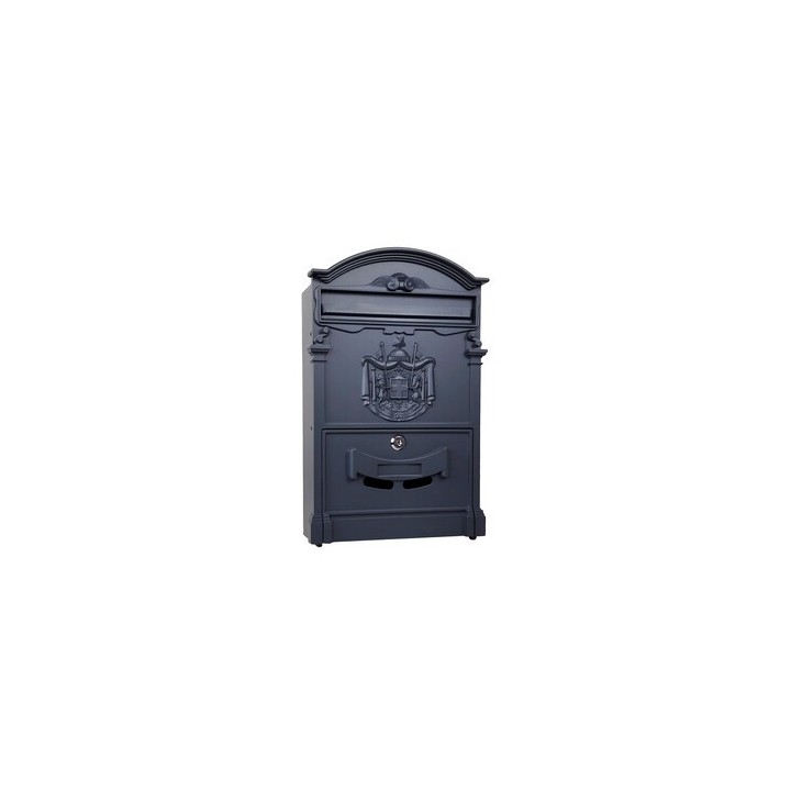 C CASSETTA POSTALE REGIA ANTRACITE 7016 25.5X9X41CM