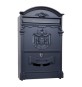 C CASSETTA POSTALE REGIA ANTRACITE 7016 25.5X9X41CM