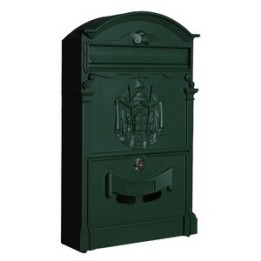 C CASSETTA POSTALE REGIA VERDE 6005 25,5X9X41CM
