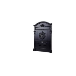 C CASSETTA POSTALE REGIA MAXI NERO 9005 30X9.5X46CM