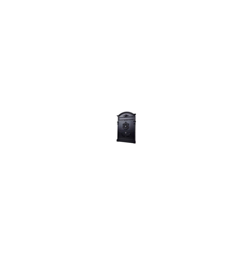 C CASSETTA POSTALE REGIA MAXI NERO 9005 30X9.5X46CM