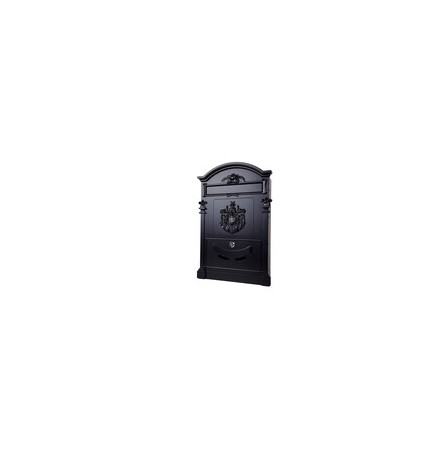 C CASSETTA POSTALE REGIA MAXI NERO 9005 30X9.5X46CM