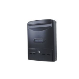C CASSETTA POSTALE EUROPA NERO 9005 29X10X39CM