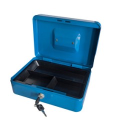 C CASSETTA PORTAVALORI BLU 5015 20X16X9CM