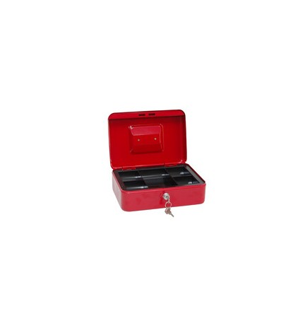 C CASSETTA PORTAVALORI ROSSO 3003 25X18X9CM