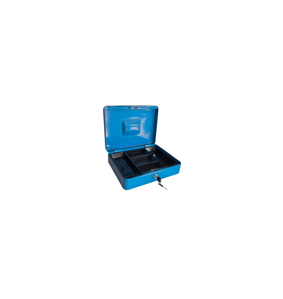C CASSETTA PORTAVALORI BLU 5015 30X24X9CM