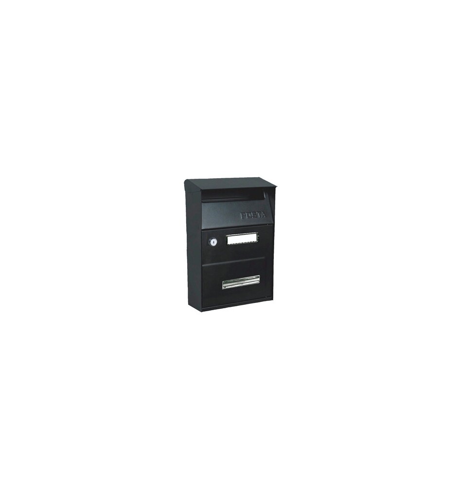 C CASSETTA POSTALE AUSTRIA NERO 9005 21.5X10.5X32CM