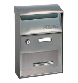 C CASSETTA POSTALE AUSTRIA INOX 304 21.5X10.5X32CM