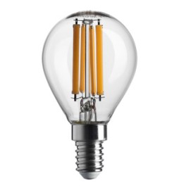 LAMPADINA LED SFERA STICK 6,5W E14 806LM 2700K