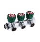 COLLETTORE 90° FASATO CON VITONE E DISCHETTO 24X19 1" 3 vie 24x19