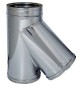 C RACCORDO BRAGA 135 INOX DOP PARETE D20/25CM
