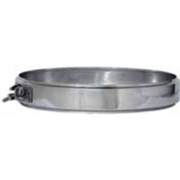 C FASCETTA DI BLOCCAGGIO INOX DOP PARETE D18CM