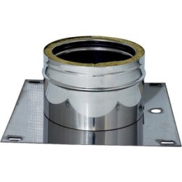 C PIASTRA DI BASE INOX DOP PARETE D 8/13 CM