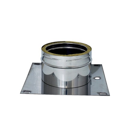 C PIASTRA DI BASE INOX DOP PARETE D 13/18 CM