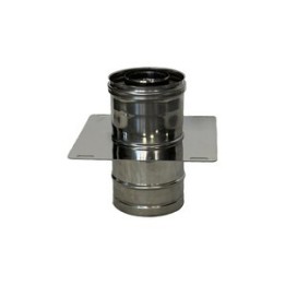 C PIASTRA INTERMEDIA INOX DOP PARETE D10/15CM