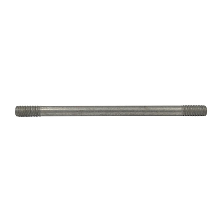 ASSE PER CARRIOLA perno corto - lunghezza 12 cm