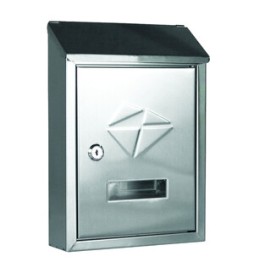 C CASSETTA POSTALE NEPAL INOX 304 20.5X6.8X30CM