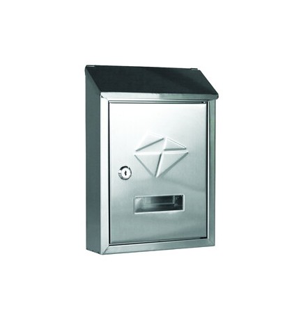 C CASSETTA POSTALE NEPAL INOX 304 20.5X6.8X30CM