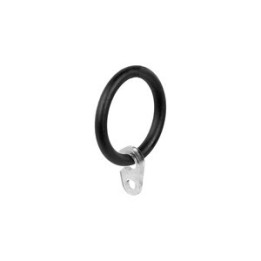 ANELLO IN METALLO D 20 CONF. 8 PZ NERO