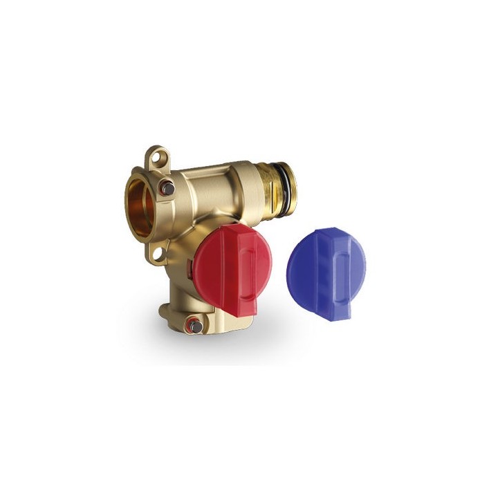 VALVOLA T4 DN10 TEE F13 FFM DX Connessione F13 DN10
