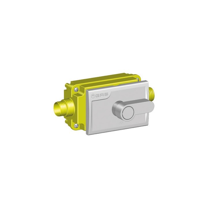 VALVOLA INTERCETTAZIONE GAS DA INCASSO LEVA ESTERNA DN15 TC 3/4