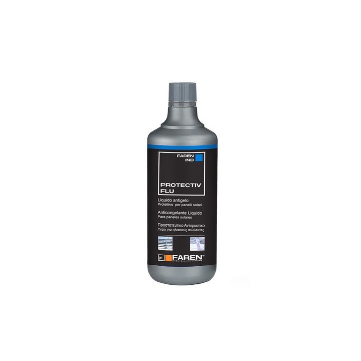 LIQUIDO ANTIGELO PROTETTIVO PER PANNELLI SOLARI "PROTECTIV FLU" lt. 1