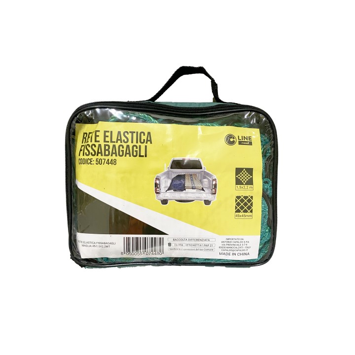 C RETE ELASTICA FISSABAGAGLI MAGLIA 45-1.5X2.2MT