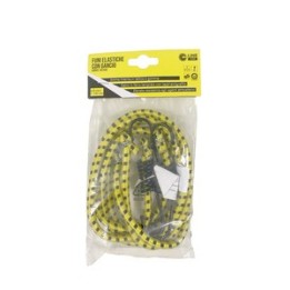 C SET 2 FUNI ELASTICHE D.8 C/2 GANCI FE 100 GIALLO