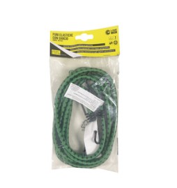 C SET 2 FUNI ELASTICHE D.8 C/2 GANCI FE 120 VERDE
