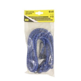 C SET 2 FUNI ELASTICHE D.8 C/2 GANCI FE 150 BLU